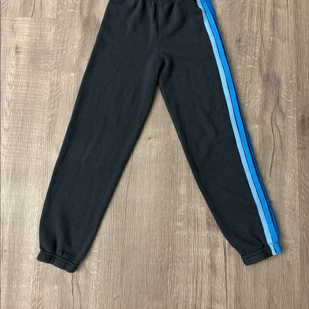 Aviator Nation Kids size 10 sweatpants blue stripe